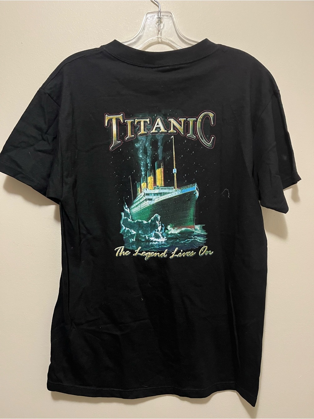 Titanic Graphic Black Short Sleeve Tee